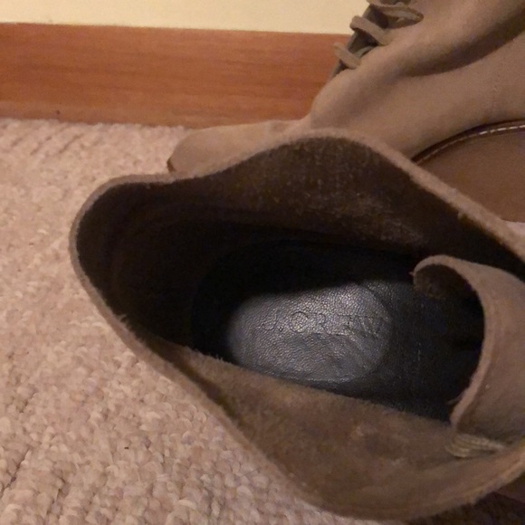 J.Crew Suede Tan Bootie - size 8 - Picture 5 of 5
